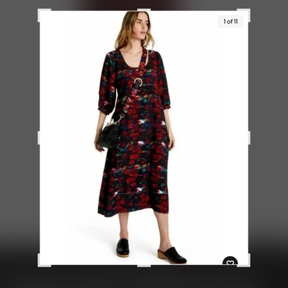 Rachel Comey long dress with multiple colors.size6 - Picture 10 of 11